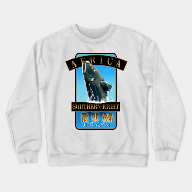 Afrca Southern Right Rum Crewneck Sweatshirt by StephenBibbArt